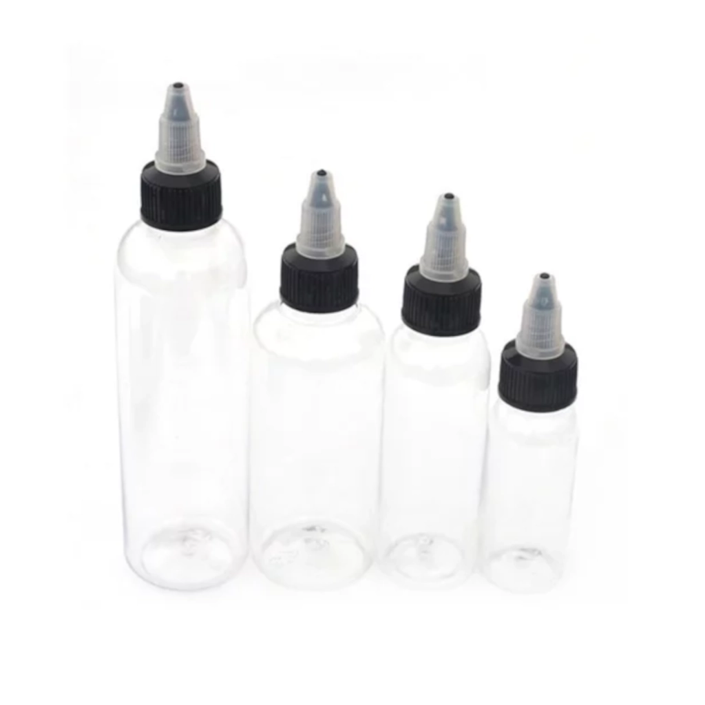 Liquide Tattoo - Bouteille Twist Top - Bouteille vide avec bouchon pour liquide et encre de tatouage*