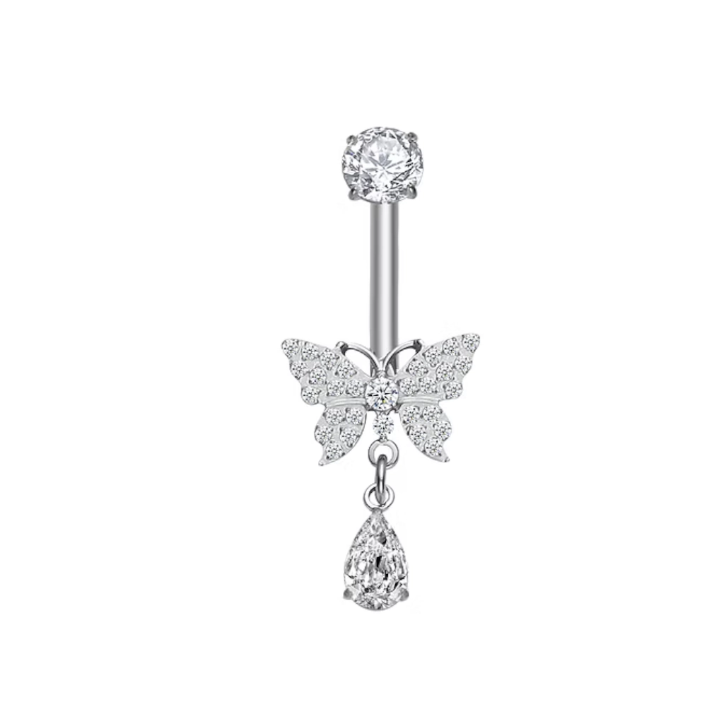 Piercing Banane - Titane F136 Stérile - Banane 5027 avec pas de vis interne 1,2 x 10 mm*