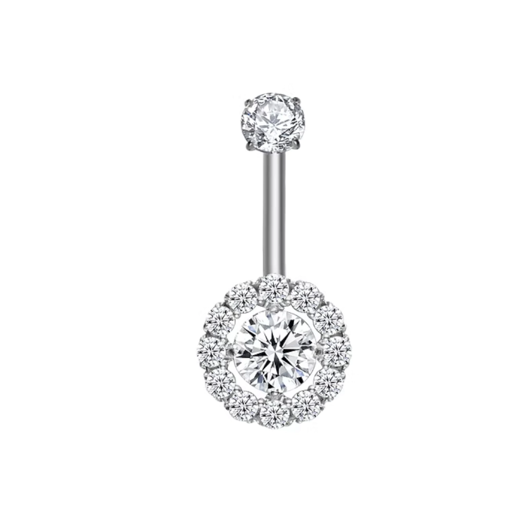 Piercing Banane - Titane F136 Stérile - Banane 5021 avec pas de vis interne 1,2 x 10 mm*