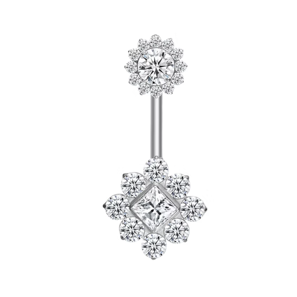 Piercing Banane - Titane F136 Stérile - Banane 5011 avec pas de vis interne 1,6 x 10 mm*