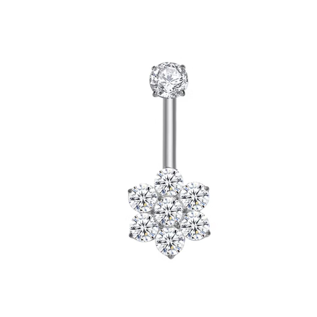 Piercing Banane - Titane F136 Stérile - Banane 5016 avec pas de vis interne 1,6 x 10 mm*