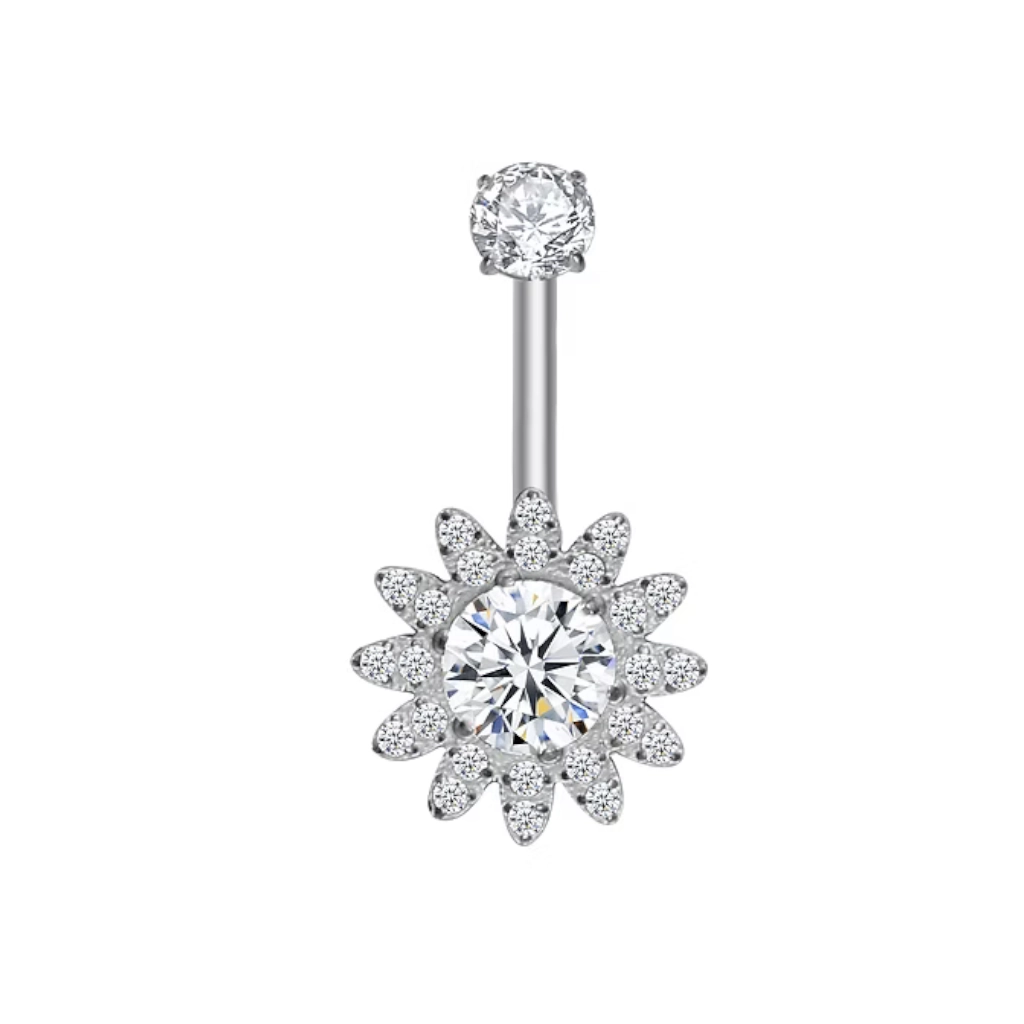 Piercing Banane - Titane F136 Stérile - Banane 3 avec pas de vis interne 1,6 x 10 mm*