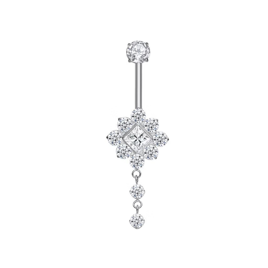 Piercing Banane - Titane F136 Stérile - Banane 2 avec pas de vis interne 1,6 x 10 mm*