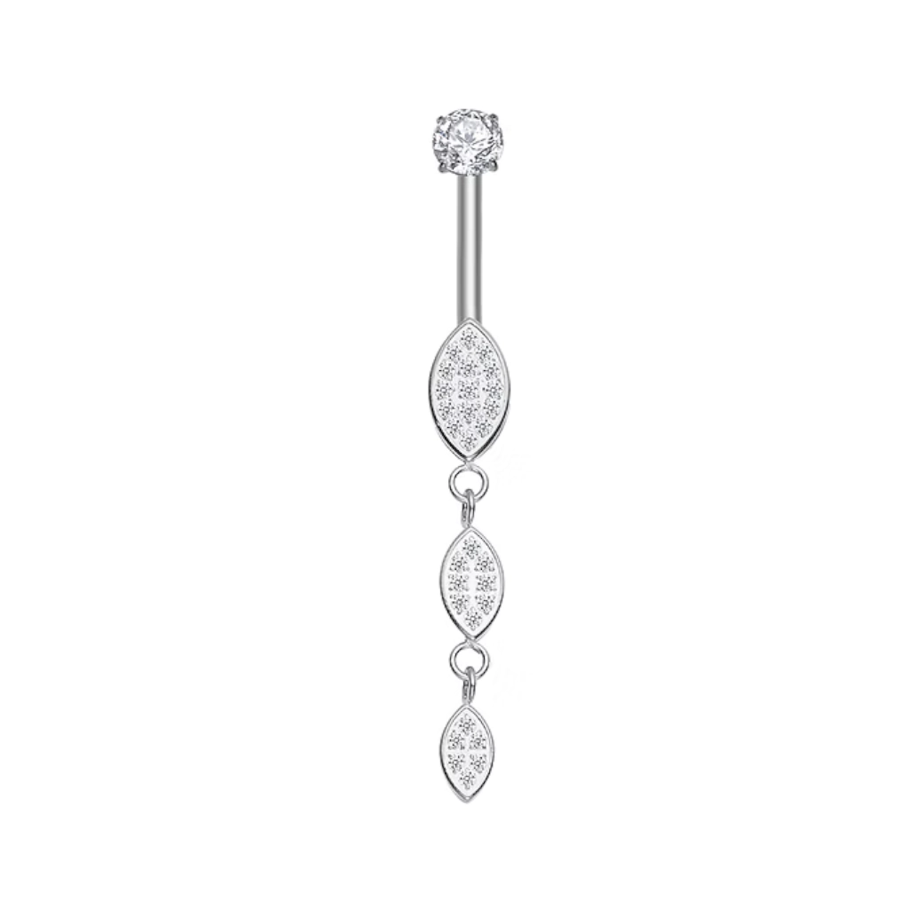 Piercing Banane - Titane F136 Stérile - Banane 7 avec pas de vis interne 1,6 x 10 mm*