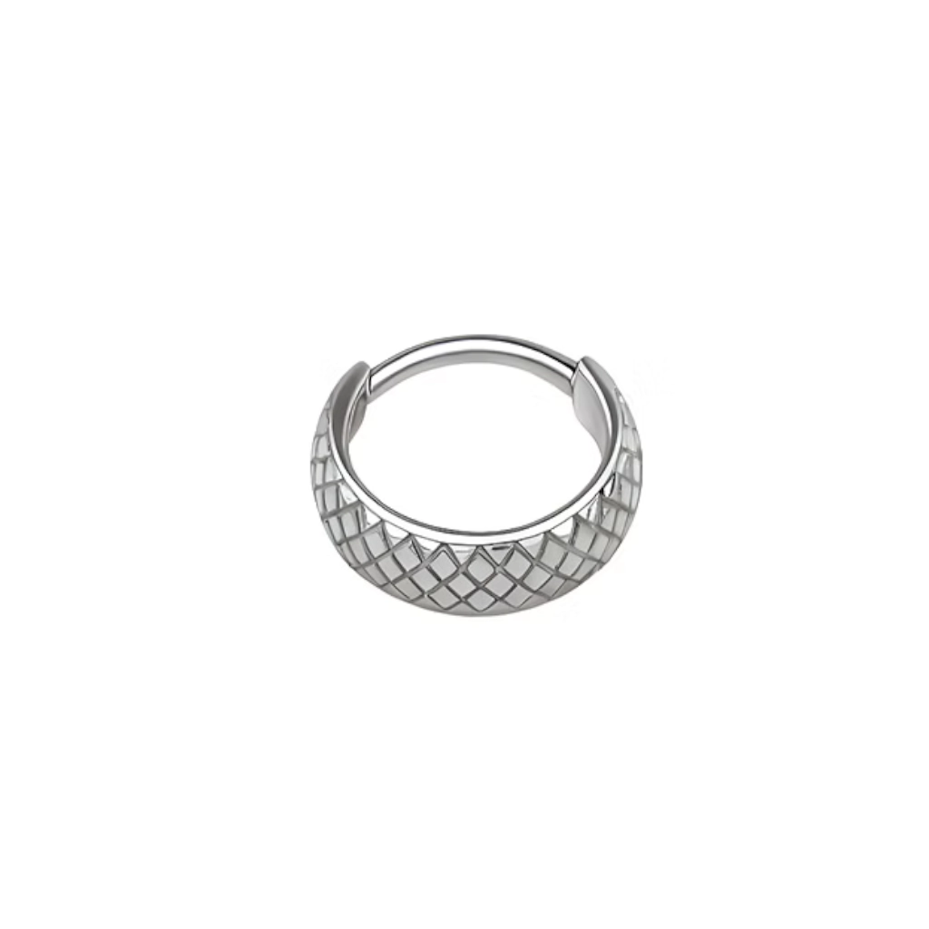 Piercing Anneau - Titane F136 Stérile - Clicker 3070 avec fermeture à charnière*