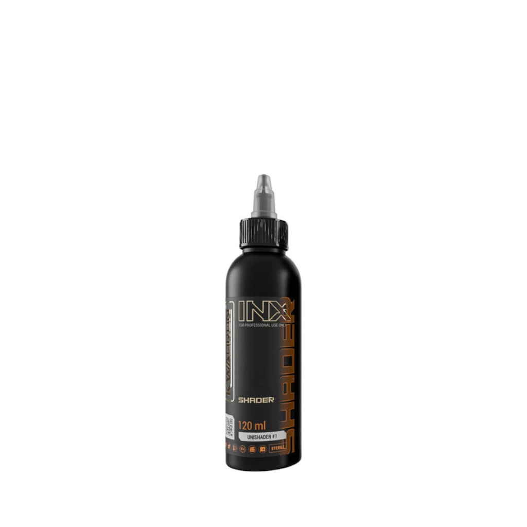Encre Tattoo Greywash - Kwadron Inx UniShader 1 - Mélange pour le tatouage encre reach