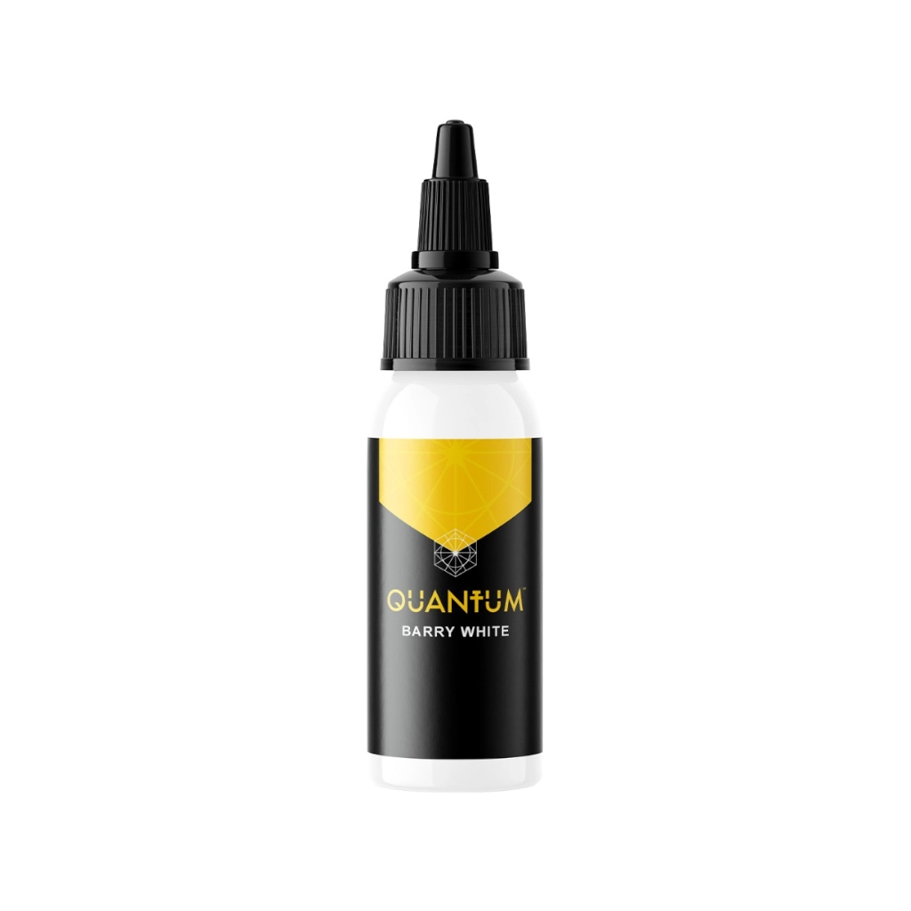 Encre Tatouage Blanche - Quantum Gold Label Barry White - Mélange pour le tatouage encre reach blanc opaque*