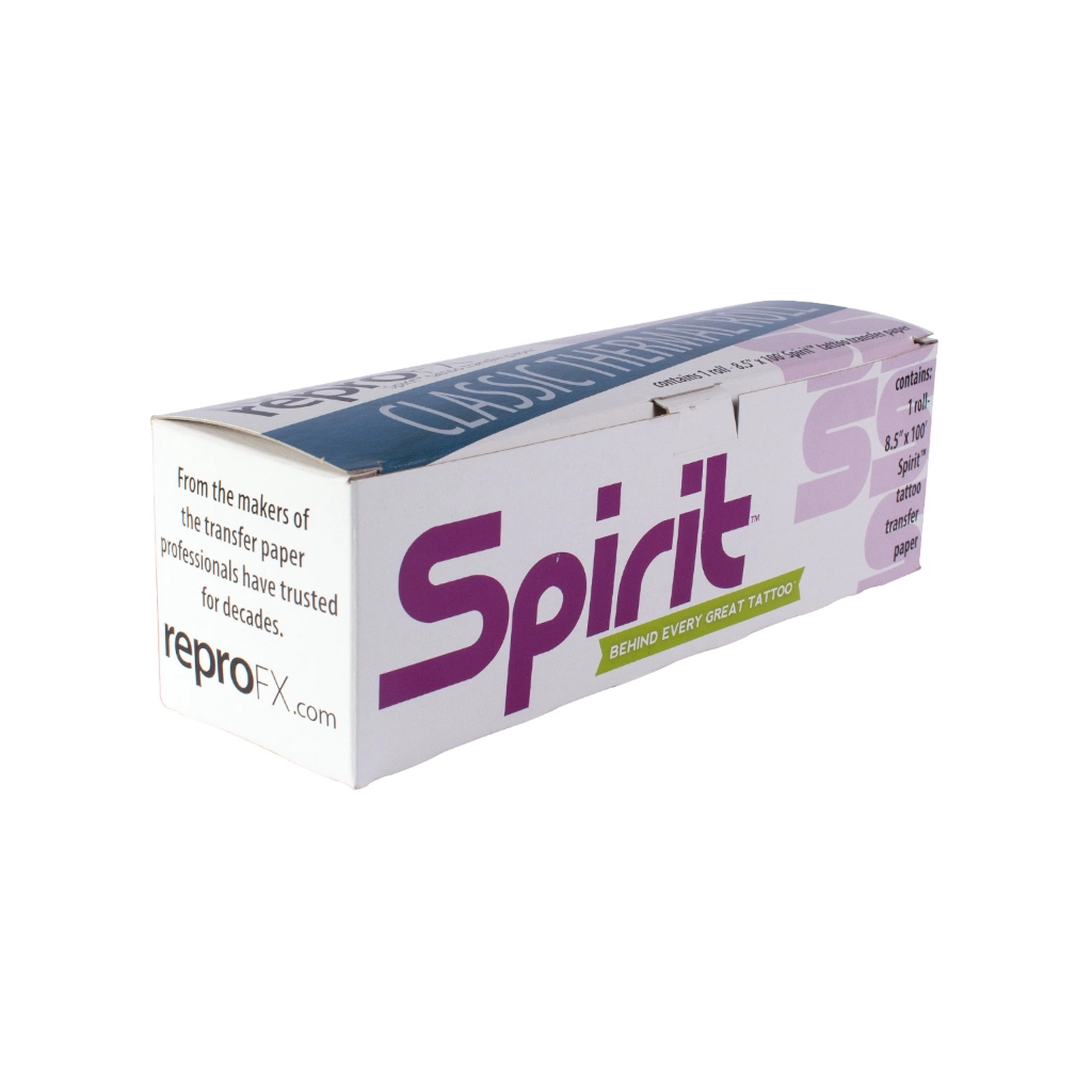 Rouleau Thermique ReproFX Spirit Classic - Papier Stencil Violet en Rouleau pour Thermocopieur Tattoo - Qualité Pro 21,6 cm x 30,5 m*