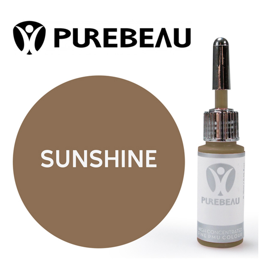 Encre Pmu Brun - Pigment Purebeau Sunshine -Maquillage permanent stérile 