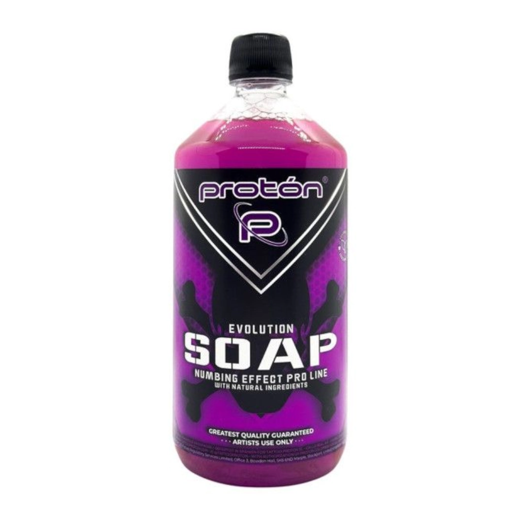 Savon pour Tatouage Proton Evolution 1 Litre - Nettoyage, Hydratation et Confort de la Peau*