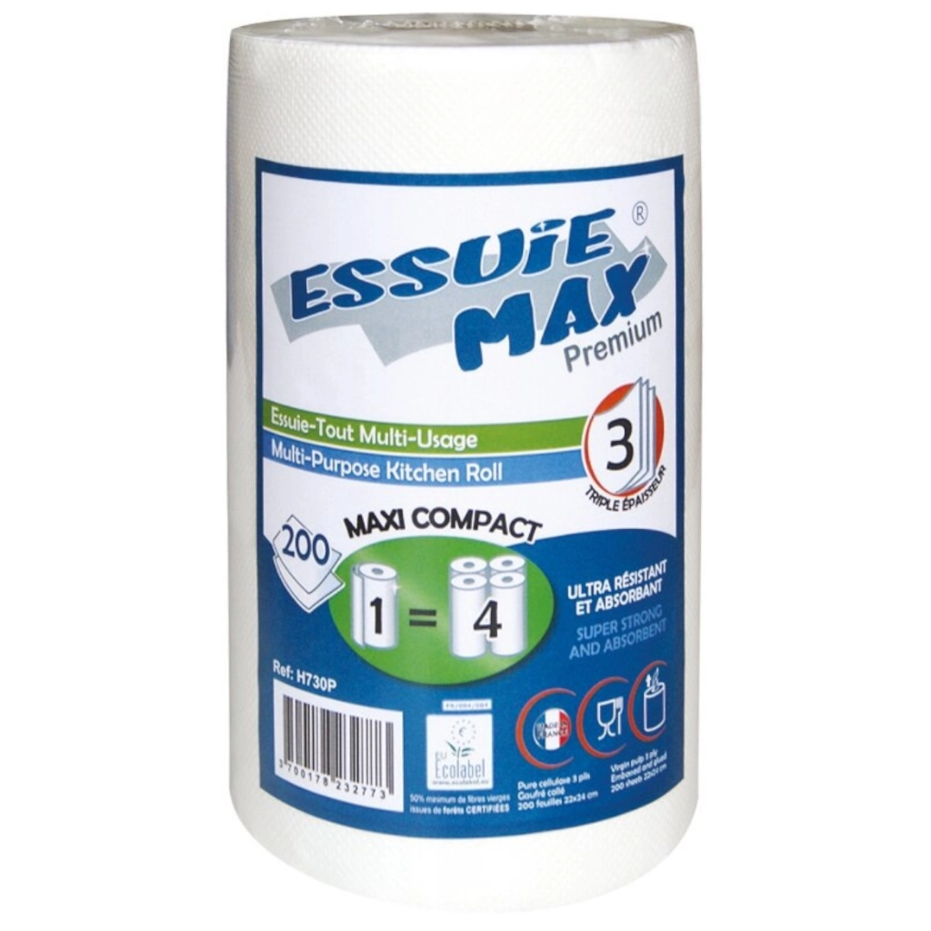 Essuie-Main Tattoo Professionnel 3 Plis – Rouleau Sopalin Dévidage Central 200 Feuilles pour Tatouage & Piercing*