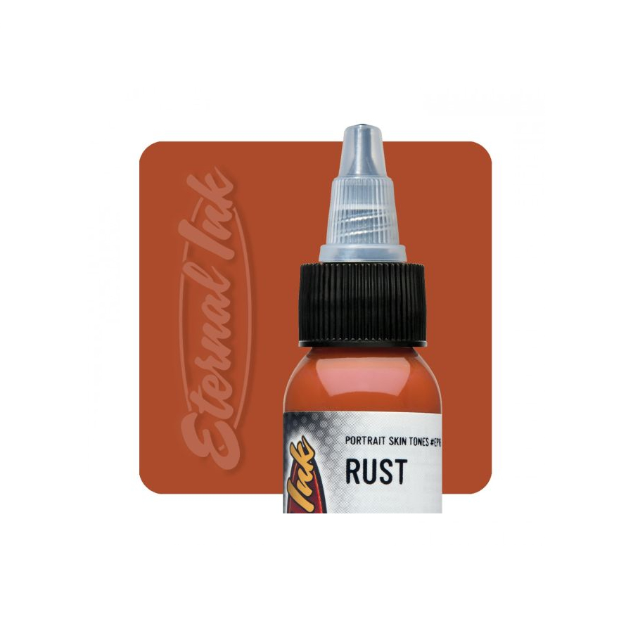 Encre Tattoo Marron - Eternal Ink Rust - Encre artistique pour entraînement tatouage non reach 30 ml*