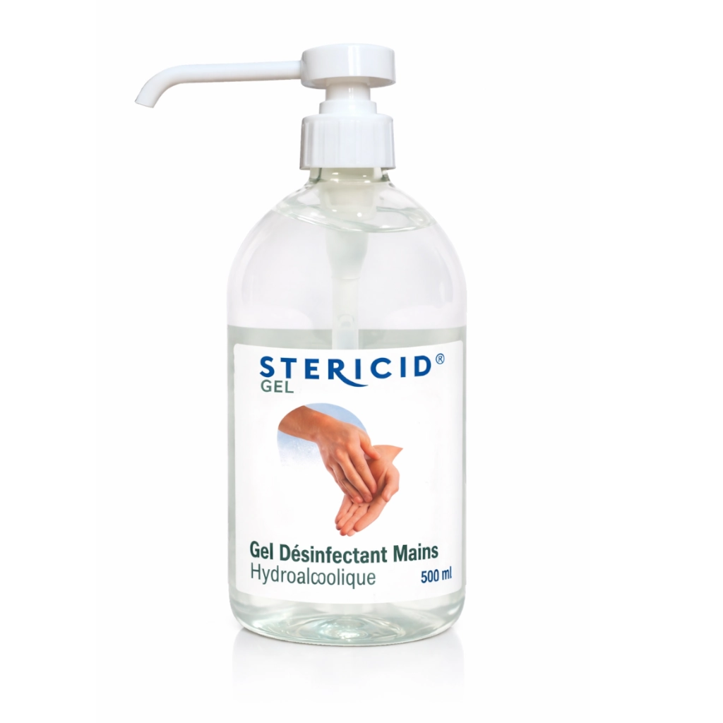 Gel Hydroalcoolique Professionnel Stericid 500ml – Usage Intensif Tattoo & Piercing*