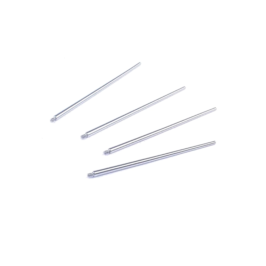 Taper Insertion Piercing Acier 316L Stérile – Tige d'Insertion pour Bijoux à Pas de Vis Interne Longueur 3 cm Epaisseur 1,6 mm*