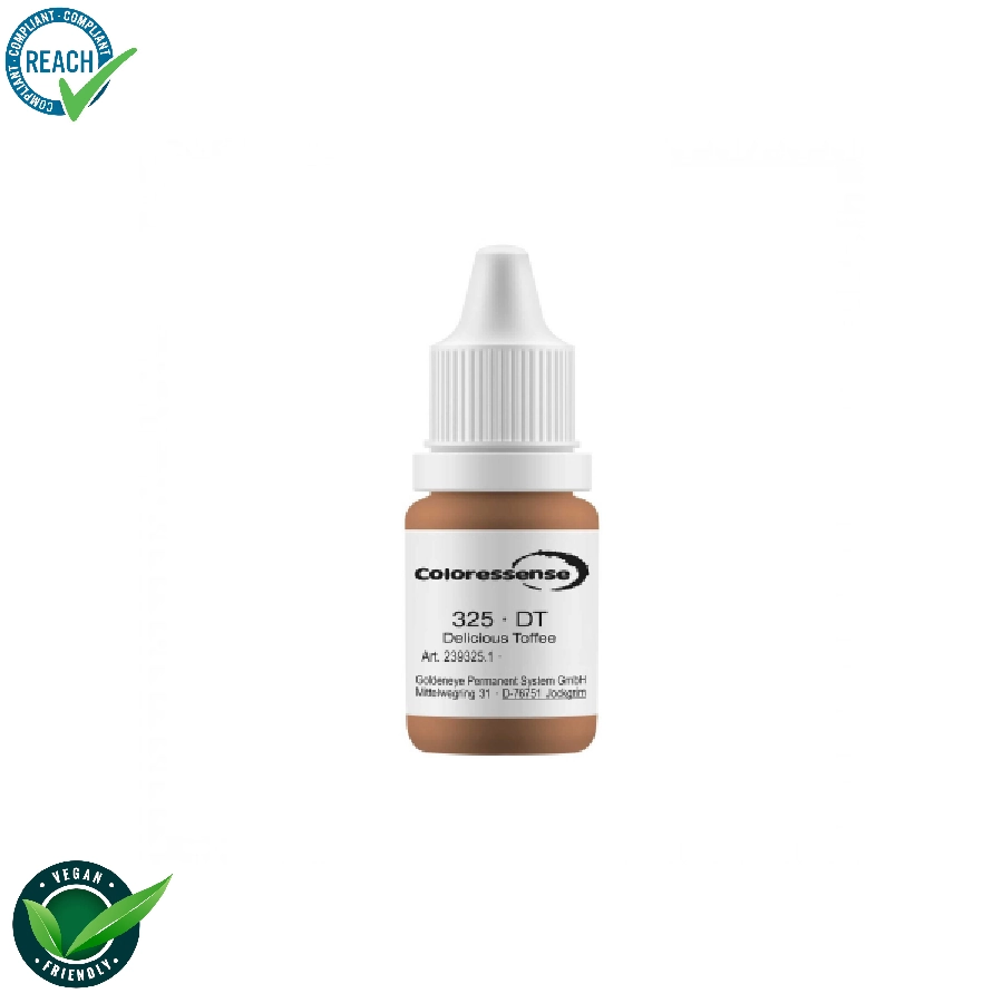 [ki_encre_goldeneye_delicious_toffee] Goldeneye Coloressense Delicious Toffee - Mélange pour le tatouage encre REACH