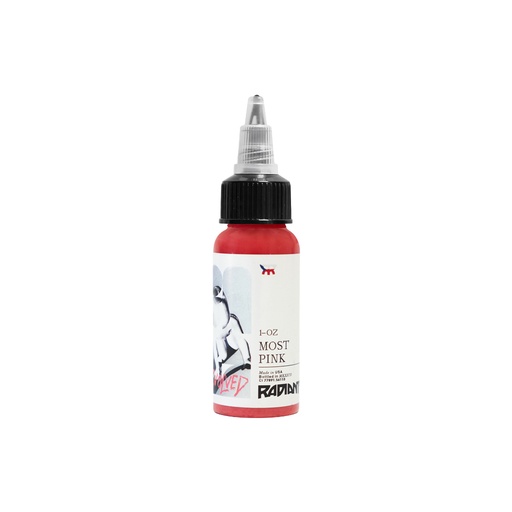 [ki_radiant_most_pink] Radiant Evolved Most Pink - Mélange pour le tatouage encre REACH 30 ml