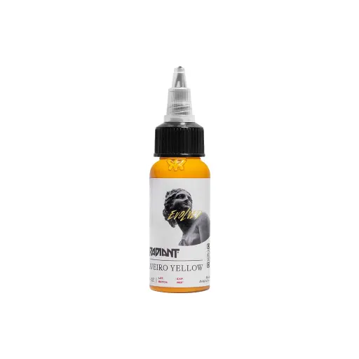 [ki_radiant_aveiro_yellow] Radiant Evolved Aveiro Yellow - Mélange pour le tatouage encre REACH 30 ml