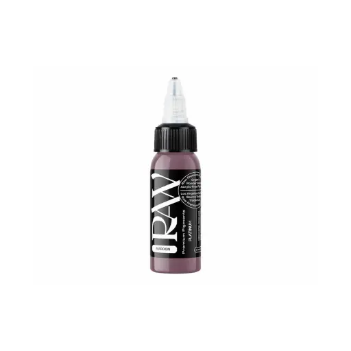 [tl_raw_maroon] Raw Pigments Maroon - Mélange pour le tatouage encre REACH 30m