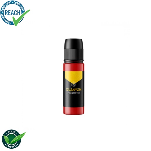 [ki_encre_quantum_firestarter-QUAGL30-FIRSTA] Quantum Tattoo Ink Gold Label Firestarter - Mélange pour le tatouage encre REACH
