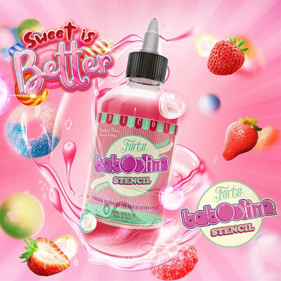 [tl_stencil_panthera_baboolina] Stencil Tattoo - Panthera Ink Baboolina Stencil Forte - Solution de transfert tatouage en gel antibactérien parfum fraise*