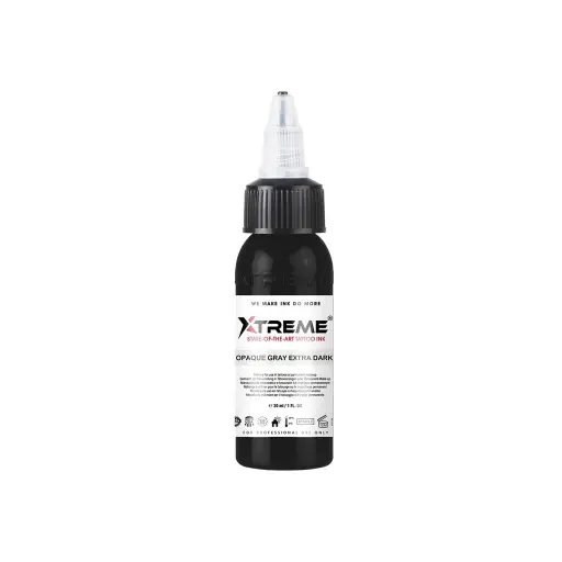 [ts_xtreme_opaque_gray_extra_dark] Xtreme Ink Opaque Gray Extra Dark - Mélange pour le tatouage encre REACH