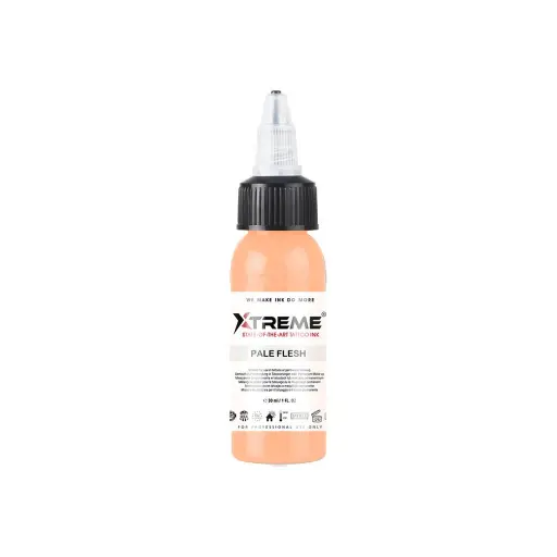 [tl_encre_xtreme_pale_flesh] Encre Tattoo Orange - Xtreme Ink Pale Flesh - Mélange pour le tatouage encre reach 30 ml*