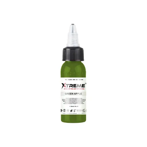 [ts_xtreme_green_apple] Xtreme Ink Green Apple - Mélange pour le tatouage encre REACH