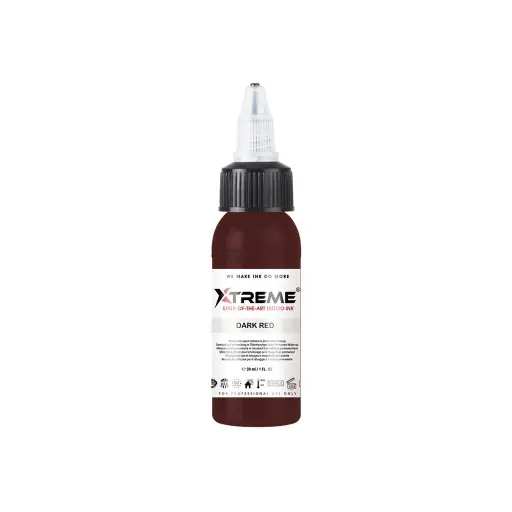 [ts_xtreme_dark_red] Xtreme Ink Dark Red - Mélange pour le tatouage encre REACH