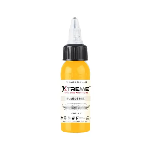 [ts_xtreme_bumble_bee] Encre Tattoo Jaune - Xtreme Ink Bumble Bee - Mélange pour le tatouage encre REACH 30 ml*