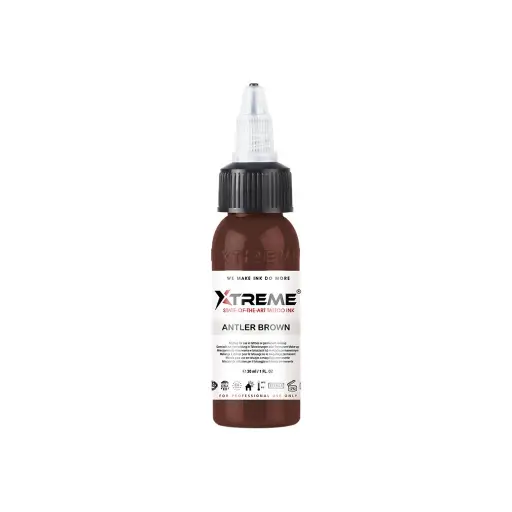 [tl_xtreme_antler_brown] Xtreme Ink Antler Brown - Mélange pour le tatouage encre REACH