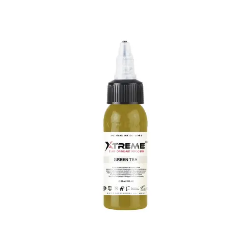 [b_xtreme_green_tea] Xtreme Ink Ukiyo-E Green Tea - Mélange pour le tatouage encre REACH