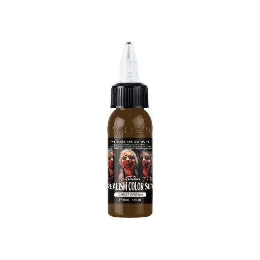 [b_xtreme_chest_brown] Xtreme Ink Ato Legaspi Chest Brown - Mélange pour le tatouage encre reach