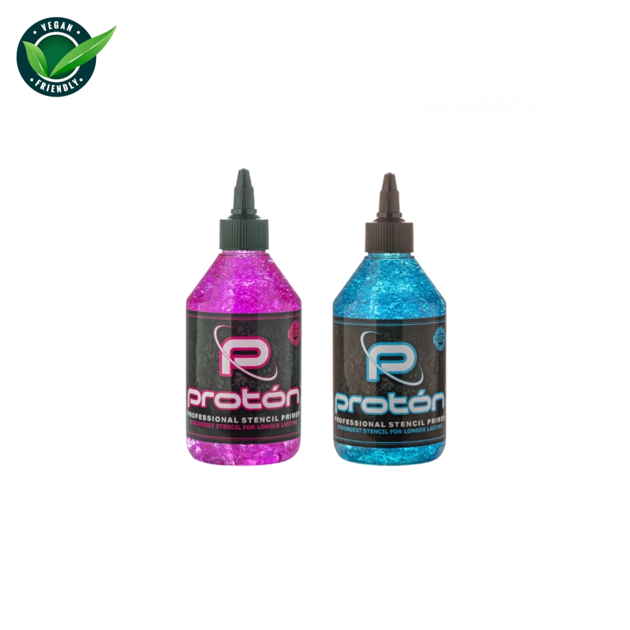 Stencil Tattoo - Proton Professional Stencil Primer - Solution de transfert pour la pose de papier thermique de tatouage 100 ml Bleu*