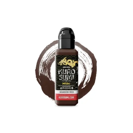 Encre de Tatouage Rouge Kuro Sumi Imperial Shadow Red – Conforme REACH – Pigment Professionnel Haute Intensité* 