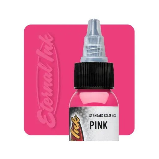 Encre Entrainement Tattoo Rose - Eternal Ink Pink - Encre artistique pour l'entrainement au tatouage NON REACH*