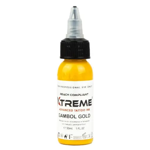 [ts_xtreme_gambol_gold] Xtreme Ink Gambol Gold - Mélange pour le tatouage encre reach 30 ml*