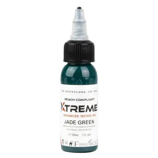 [ts_xtreme_jade_green] Xtreme Ink Jade Green - Mélange pour le tatouage encre REACH