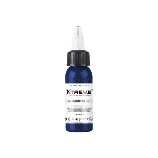 [ts_xtreme_midnight_blue] Xtreme Ink Midnight Blue - Mélange pour le tatouage encre REACH
