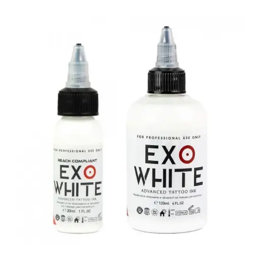 Encre Tatouage Blanche - Xtreme Ink Exo White - Mélange pour le tatouage encre reach*