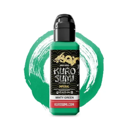 Encre de Tatouage Verte Kuro Sumi Imperial Shallow Green – Conforme REACH – Pigment Professionnel Haute Intensité*
