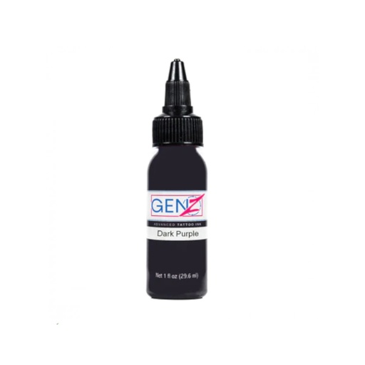 [b_gen_z_dark_purple] Encre Tattoo violette - Intenze Ink Gen-Z Dark Purple - Mélange pour le tatouage encre reach 30 ml