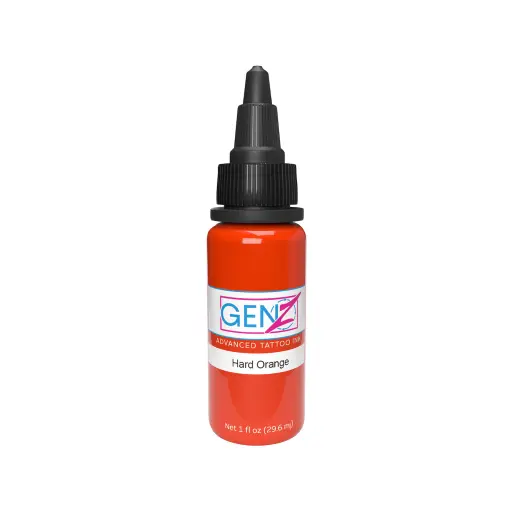 [b_REACH_encre_intenze_hard_orange-801512] Encre Tattoo Orange - Intenze Ink Gen-Z Hard Orange - Mélange pour le tatouage encre reach 30 ml*