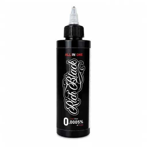Killer Black Tattoo Ink Rich Black REACH - Encre Noire Tatouage Professionnelle pour Lignes Précises, Remplissages et Dégradés*