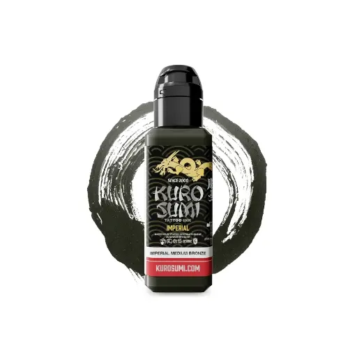 Encre Tatouage Marron - Kuro Sumi Impérial Medium Bronze - Mélange pour le tatouage encre reach