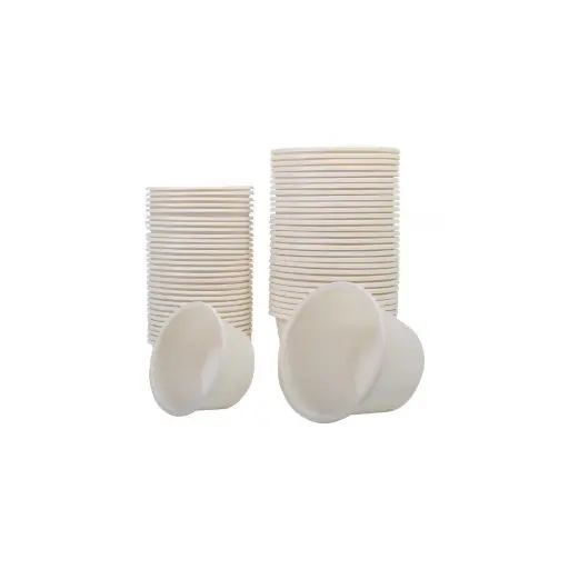 Gobelet Tattoo - Ecotat Rince Cups - Sachet de 100 gobelets de rinçage pour aiguille de tatouage 100% biodégradables*