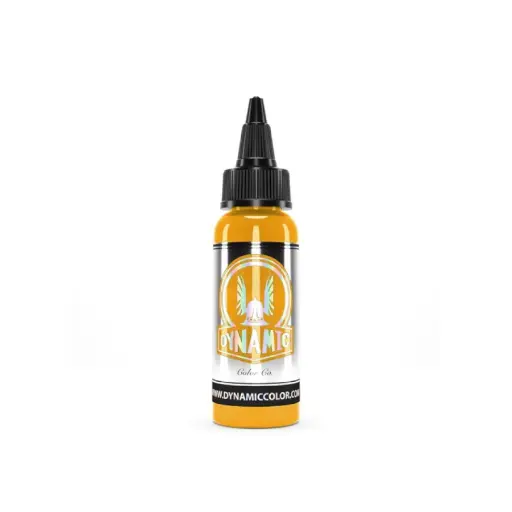 Encre Tatouage Jaune - Viking By Dynamic Sunflower Yellow - Melange pour le tatouage encre reach