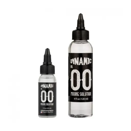 Dilution Tattoo - Dynamic Ink Mixing Solution 00 - Diluant d'encre artistique pour entraînement tatouage NON REACH*