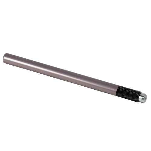 [i_stylo_porte_aiguille_microblading_mauve] STYLO PORTE AIGUILLE ALUMINIUM POUR MICROBLADING MAUVE