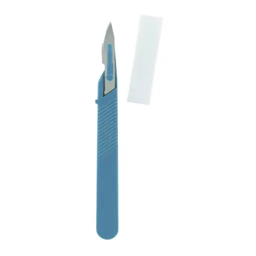 [cm_scalpel_n10-0105132001] Instrument Piercing - Scalpel Stérile - Boite de 10 bistouri stérile jetable n°10*