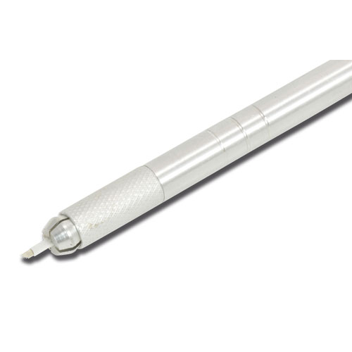[i_stylo_porte_aiguille_microblading] STYLO PORTE AIGUILLE ALUMINIUM POUR MICROBLADING